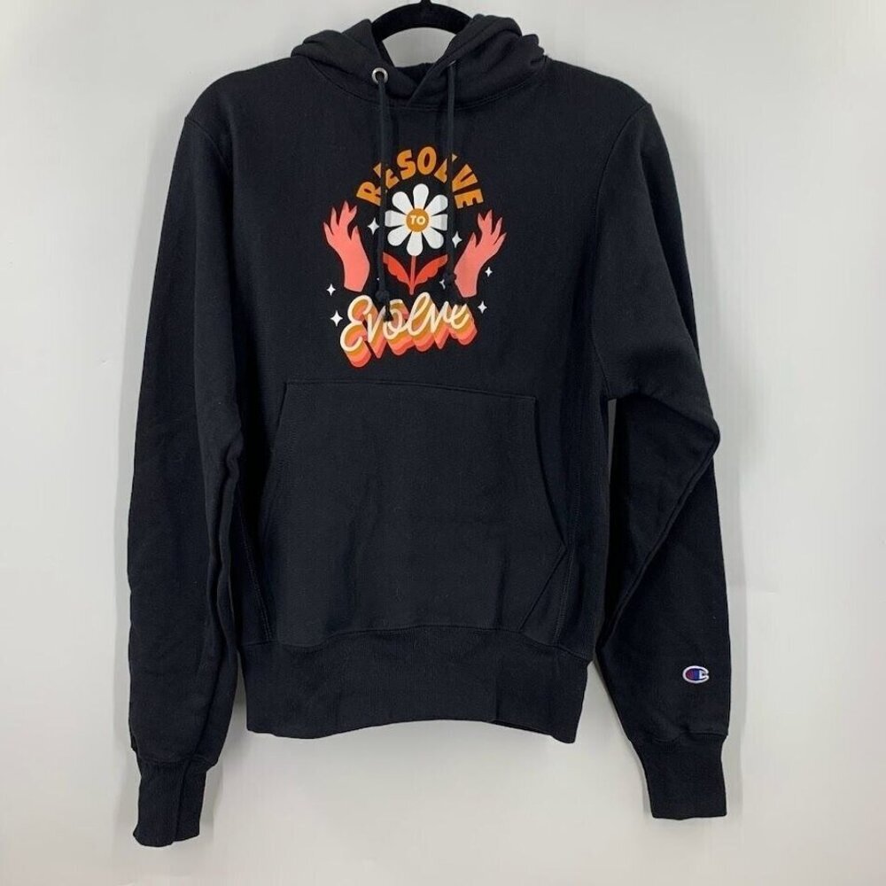 Champion Women's Steffi Lynn Resolve To Evolve Cotton Hoodie SZ S NWT